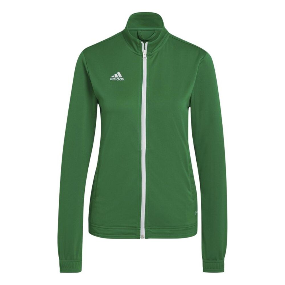 Adidas Womens/Ladies Entrada 22 Track Jacket / Green/White